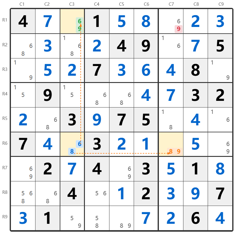 Приклад XY-Wing 2