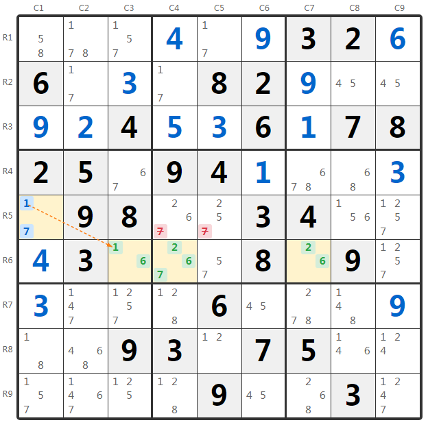 WXYZ-Wing Приклад 1